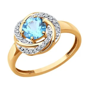 Кольцо Diamant золото 51-310-02281-1 (Diamant, Россия)