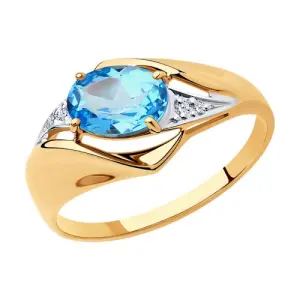 Кольцо  золото 715265 (Sokolov и Diamant, Россия)