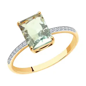 Кольцо  золото 716546 (Sokolov или Diamant, Россия)