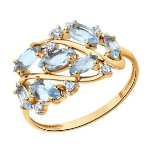 Кольцо  золото 716984 (Sokolov и Diamant, Россия)