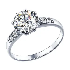Кольцо  серебро 89010014 (Sokolov и Diamant, Россия)
