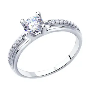Кольцо  серебро 89010120 (Sokolov и Diamant, Россия)