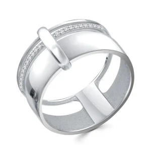 Кольцо  серебро 90-01-6095-00 (BIRYUZA, Россия)