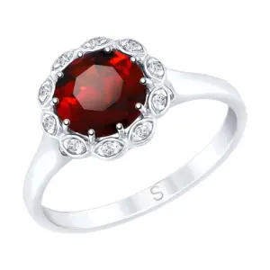 Кольцо  серебро 92011638 (Sokolov и Diamant, Россия)