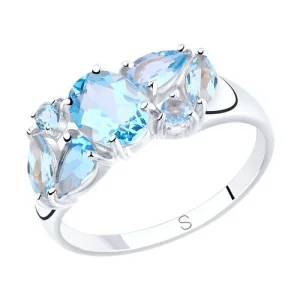 Кольцо  серебро 92011808 (Sokolov и Diamant, Россия)