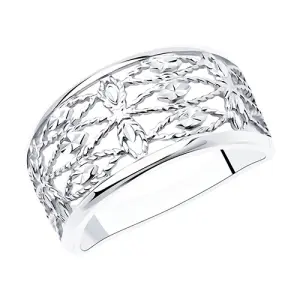 Кольцо  серебро 94-110-00720-1 (Sokolov и Diamant, Россия)
