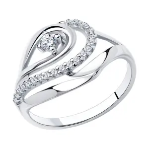 Кольцо  серебро 94-110-00725-1 (Sokolov и Diamant, Россия)