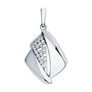 Подвеска Diamant серебро 94-130-00681-1 (Sokolov и Diamant, Россия)