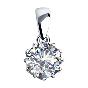 Подвеска Diamant серебро 94-130-01218-1 (Sokolov и Diamant, Россия)