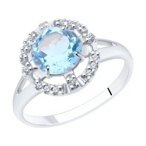 Кольцо  серебро 94-310-00679-1 (Sokolov и Diamant, Россия)