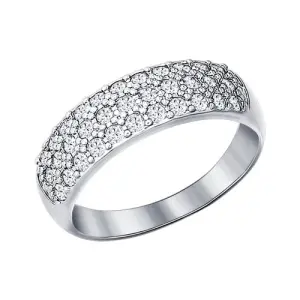 Кольцо  серебро 94010062 (Sokolov и Diamant, Россия)