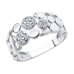 Кольцо  серебро 94010135 (Sokolov и Diamant, Россия)