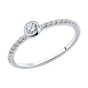 Кольцо  серебро 94010629 (Sokolov и Diamant, Россия)