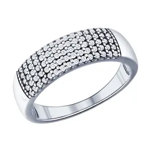 Кольцо  серебро 94011537 (Sokolov и Diamant, Россия)