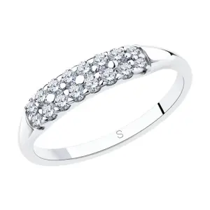 Кольцо  серебро 94011716 (Sokolov и Diamant, Россия)