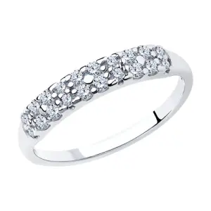 Кольцо  серебро 94011718 (Sokolov и Diamant, Россия)