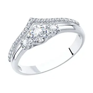 Кольцо  серебро 94012011 (Sokolov и Diamant, Россия)