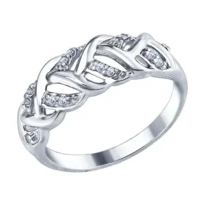Кольцо  серебро 94012350 (Sokolov и Diamant, Россия)