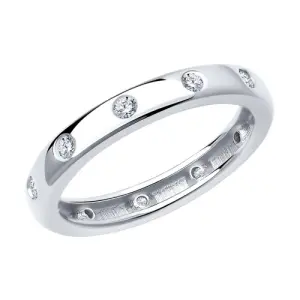 Кольцо  серебро 94012490 (Sokolov и Diamant, Россия)