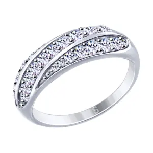 Кольцо  серебро 94012648 (Sokolov и Diamant, Россия)