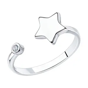 Кольцо  серебро 94012709 (Sokolov и Diamant, Россия)