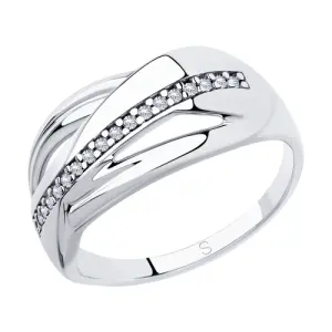 Кольцо  серебро 94012880 (Sokolov и Diamant, Россия)