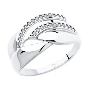 Кольцо  серебро 94012919 (Sokolov и Diamant, Россия)