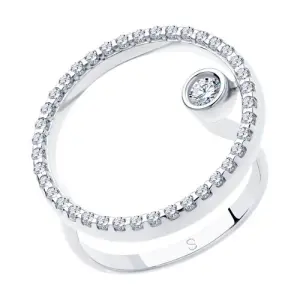 Кольцо SOKOLOV серебро 94012992 (Sokolov и Diamant, Россия)