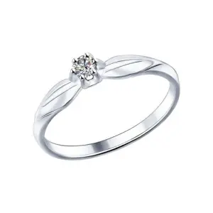 Кольцо  серебро 94013643 (Sokolov и Diamant, Россия)