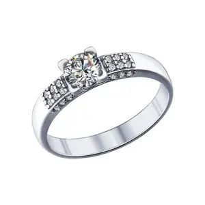 Кольцо  серебро 94013645 (Sokolov и Diamant, Россия)