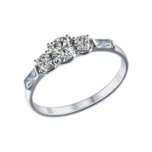 Кольцо  серебро 94013651 (Sokolov и Diamant, Россия)