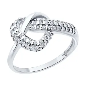 Кольцо  серебро 94013840 (Sokolov и Diamant, Россия)