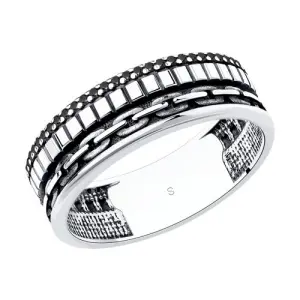 Кольцо  серебро 95010121 (Sokolov и Diamant, Россия)