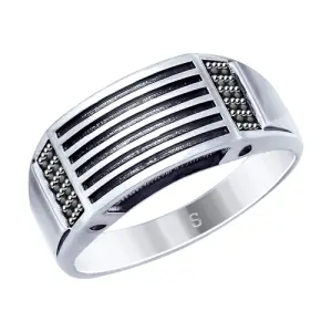 Кольцо  серебро 95010122 (Sokolov и Diamant, Россия)