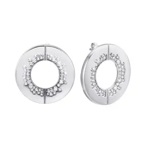 Серьги  серебро CZ-E02989-X-W-X-X-W (Fresh Jewellery, Россия)