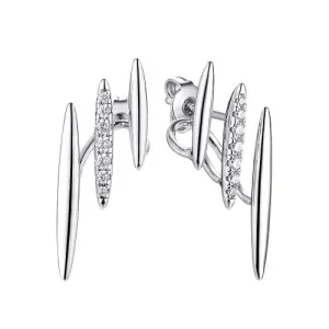 Серьги  серебро CZ-E03107-X-W-X-X-W (Fresh Jewellery, Россия)