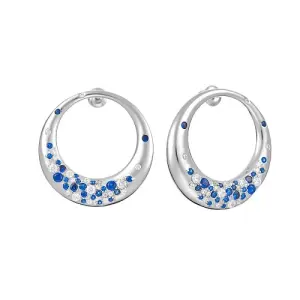 Серьги  серебро CZ-E2535-2-X-W-X-X-Mix (Fresh Jewellery, Россия)