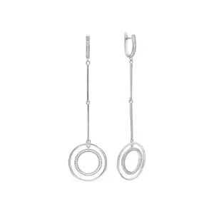 Серьги  серебро MP-E00500-X-W-X-X-W (Fresh Jewellery, Россия)