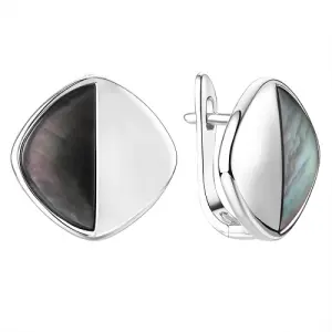 Серьги  серебро PI-E03571-X-W-PNB-X-X (Fresh Jewellery, Россия)