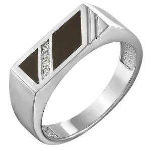Кольцо  серебро Z1-8645 (Zlato, Россия)