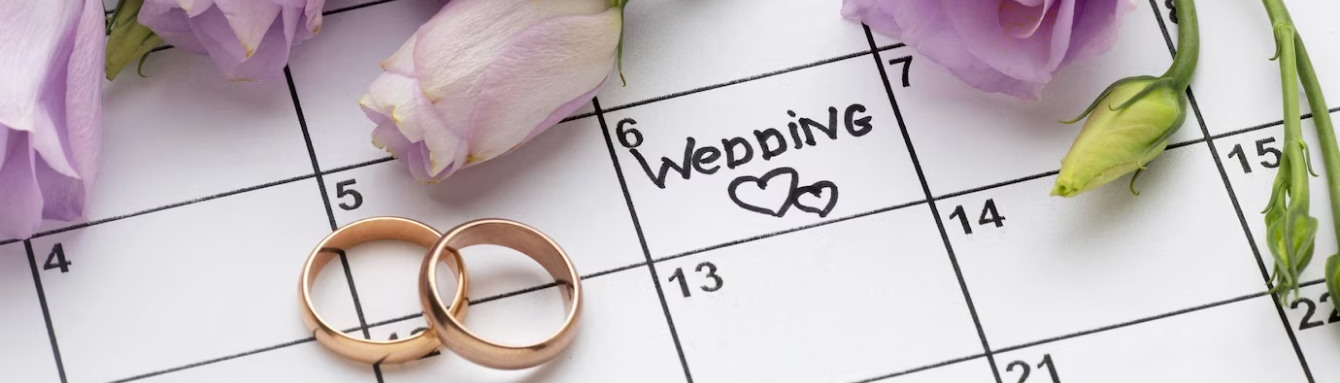 Выбор даты для свадьбы в 2024 году