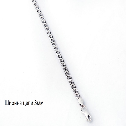 Цепь  серебро 310-03-45 (Беларусь)