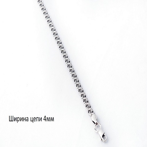 Цепь  серебро 310-04-50 (Беларусь)