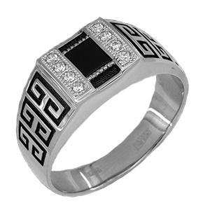 Кольцо печатка ВЭСТ Сити, серебро 925 проба, вставка эмаль (ВЭСТ Сити, Россия) — от 223.41 руб. в сети магазинов 7 карат забронировать в магазине Кольцо печатка ВЭСТ Сити, серебро 925 проба, вставка эмаль