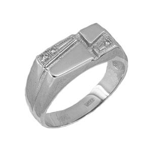 Кольцо печатка ВЭСТ Сити, серебро 925 проба, вставка фианит (ВЭСТ Сити, Россия) — от 93.90 руб. в сети магазинов 7 карат забронировать в магазине Кольцо печатка ВЭСТ Сити, серебро 925 проба, вставка фианит