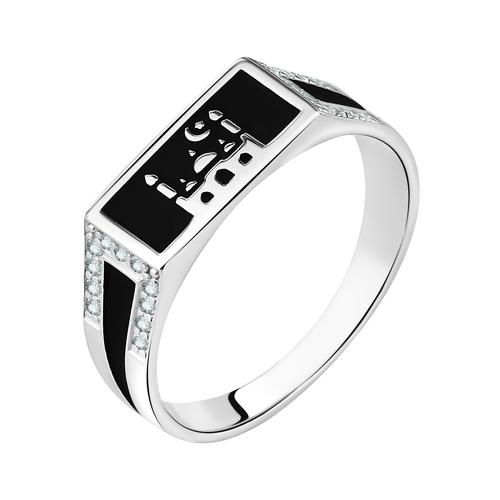 Кольцо печатка TALANT, серебро 925 проба, вставка фианит (TALANT, Россия) — от 128.26 руб. в сети магазинов 7 карат забронировать в магазине Кольцо печатка TALANT, серебро 925 проба, вставка фианит