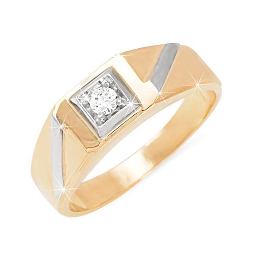 Кольцо печатка DELTA, красное золото 585 проба, вставка фианит (DELTA, Россия) — от 1706.40 руб. в сети магазинов 7 карат забронировать в магазине Кольцо печатка DELTA, красное золото 585 проба, вставка фианит