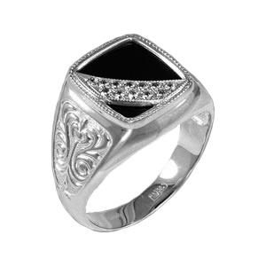 Кольцо печатка ВЭСТ Сити, серебро 925 проба, вставка фианит (ВЭСТ Сити, Россия) — от 326.17 руб. в сети магазинов 7 карат забронировать в магазине Кольцо печатка ВЭСТ Сити, серебро 925 проба, вставка фианит