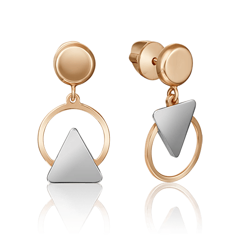 Серьги пусеты Platina Jewelry, красное золото 585 проба (Platina Jewelry, Россия) — от 1514.70 руб. в сети магазинов 7 карат забронировать в магазине Серьги пусеты Platina Jewelry, красное золото 585 проба