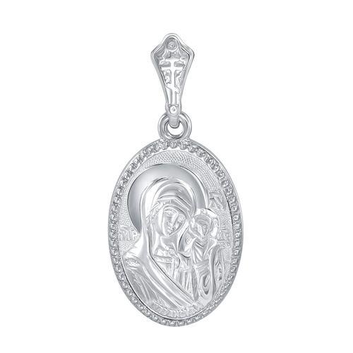 Подвеска Казанская, серебро 925 проба (BIRYUZA, Россия) — от 63.12 руб. в сети магазинов 7 карат забронировать в магазине Подвеска Казанская, серебро 925 проба